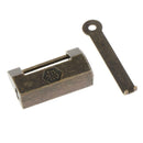 Retro Style Chinese Padlock Copper Locks Collection Gifts Fortune