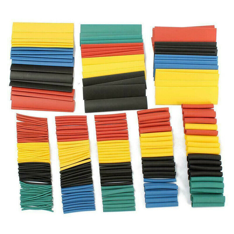164pcs Heat Shrink Tubing Insulated Shrinkable Tube Wire Cable Sleeve Ki.AUBDAU