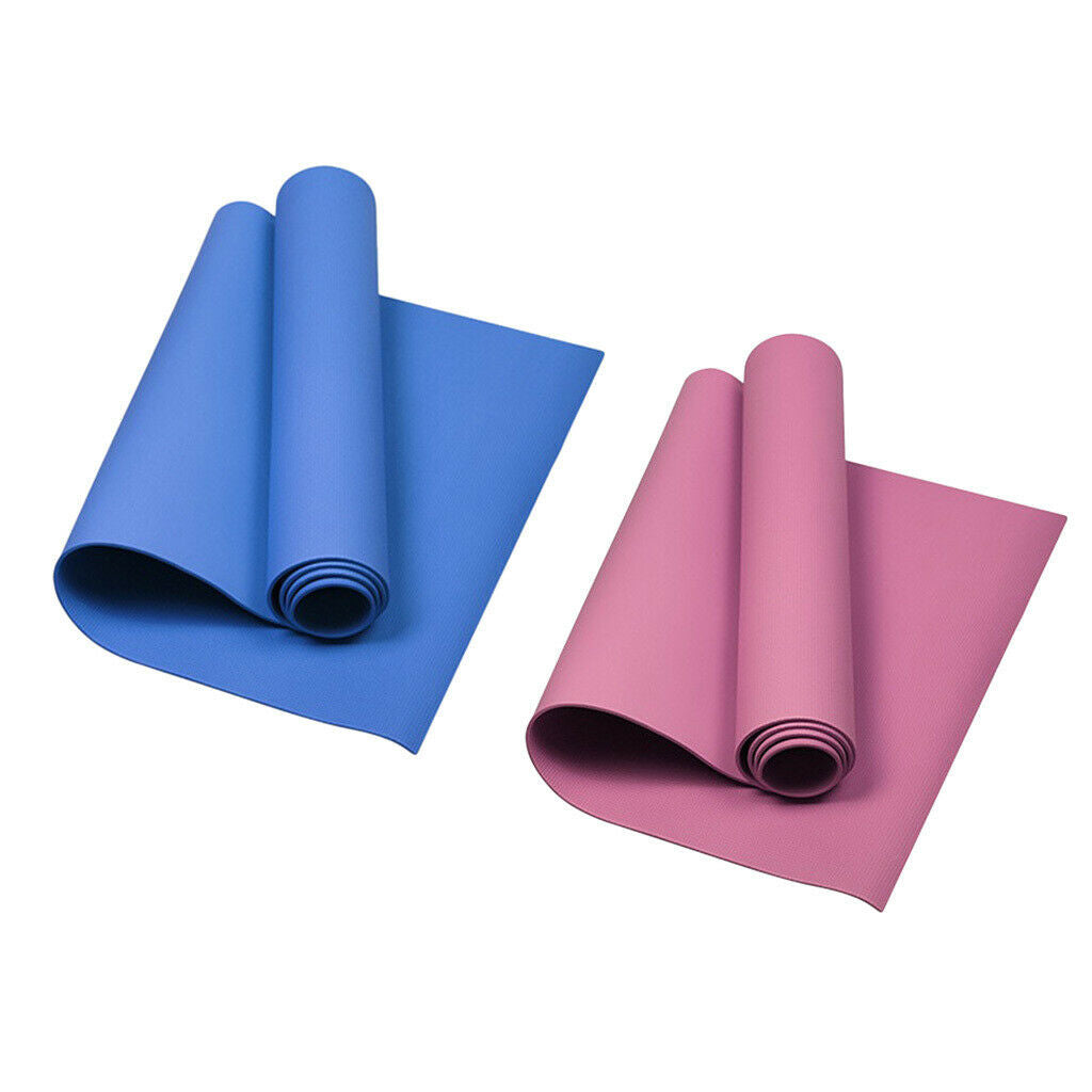 2Pcs Non-slip Yoga Pilates Mat Fitness Exercise Gym Cushion Pad For Women
