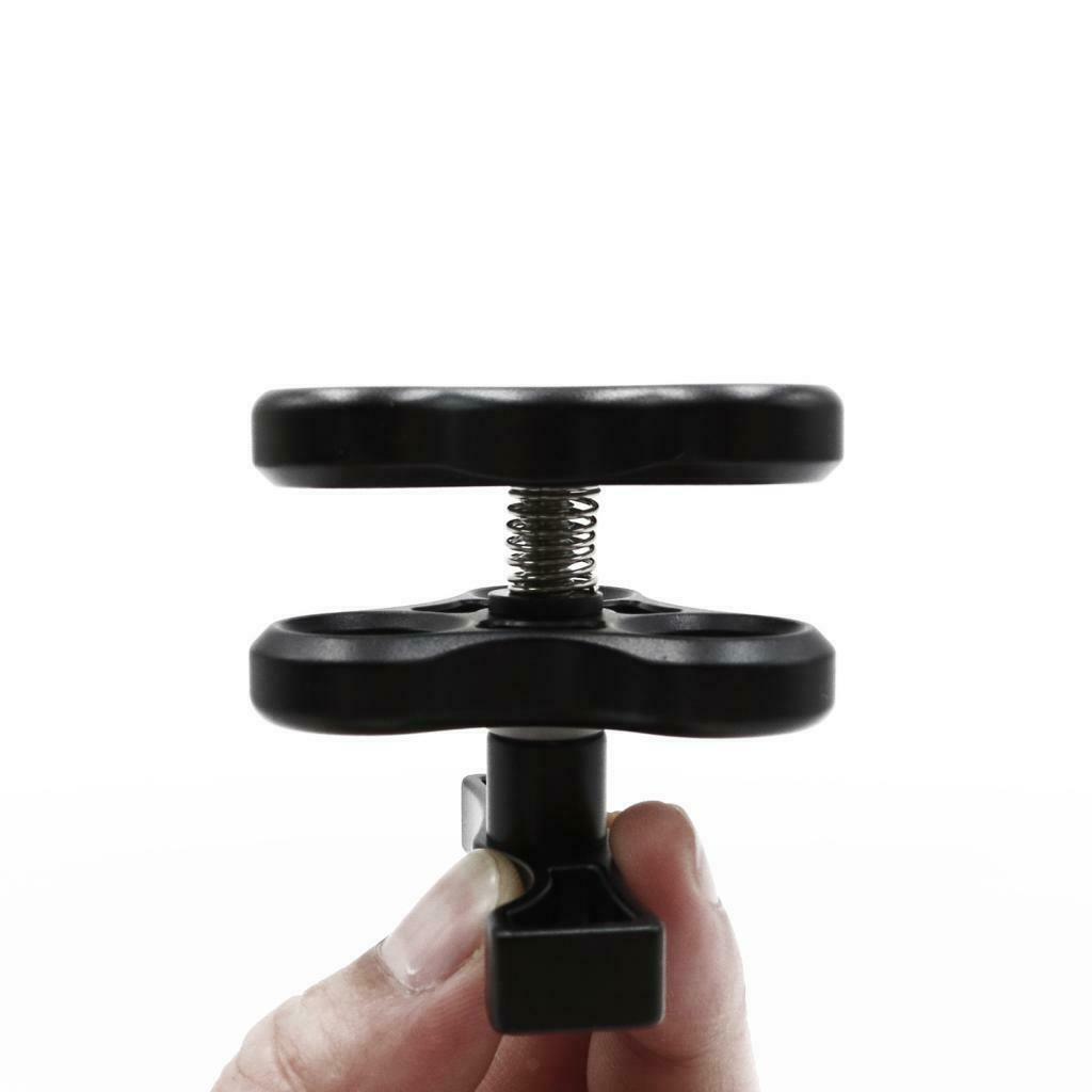 Scuba Diving Light Clamp Ball Joint Clamp Holder Easy Moving for Gopro