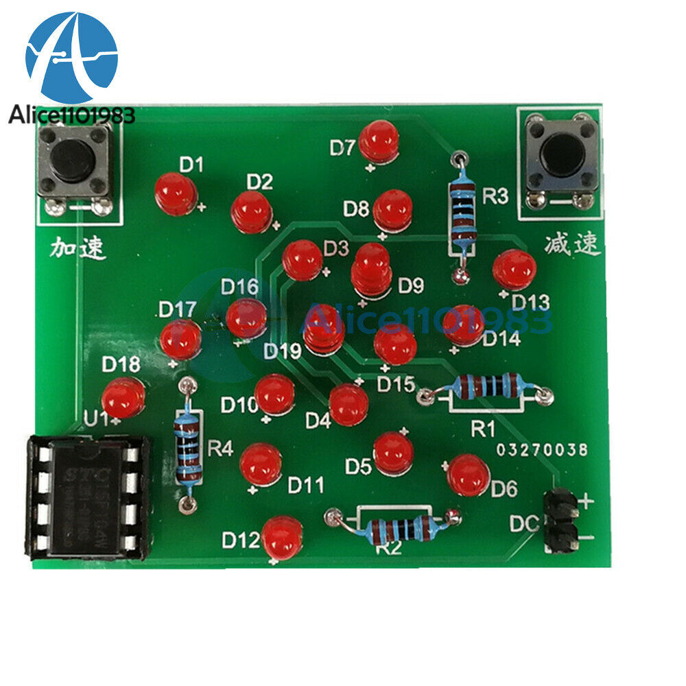 Adjustable Speed DC 5V Electronic Windmill PCB Board and Parts DIY Kit