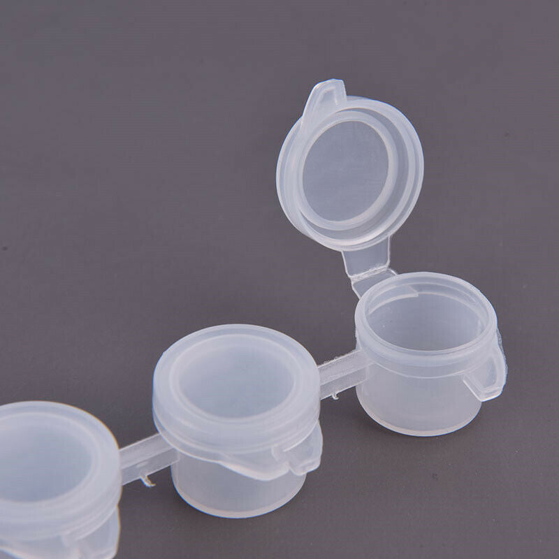 6 Joint 3ml Pigment Container Box Painting Acrylic Paint Supplies Drawing.l8