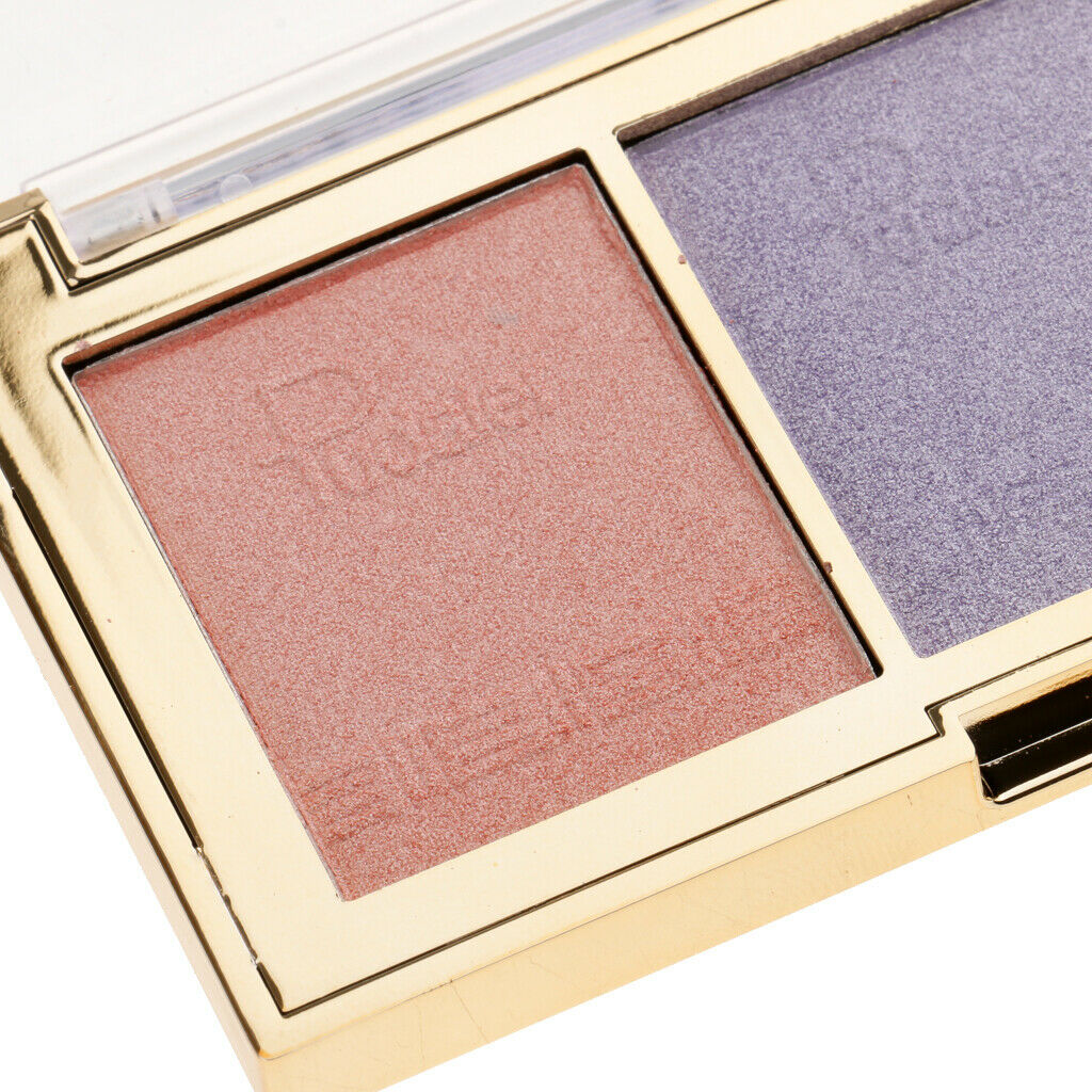 3Color Face Makeup Glow Shining Bronzer Highlighter Concealer Powder Palette 03#