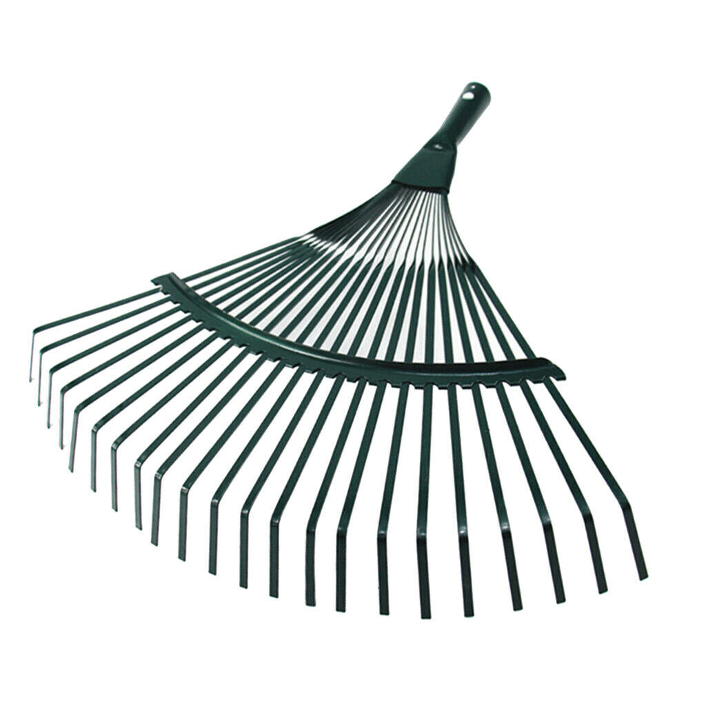 22 Tooth Lawn Rake Head 40cm Wide Replacement For Garden Leaves Garden Tools