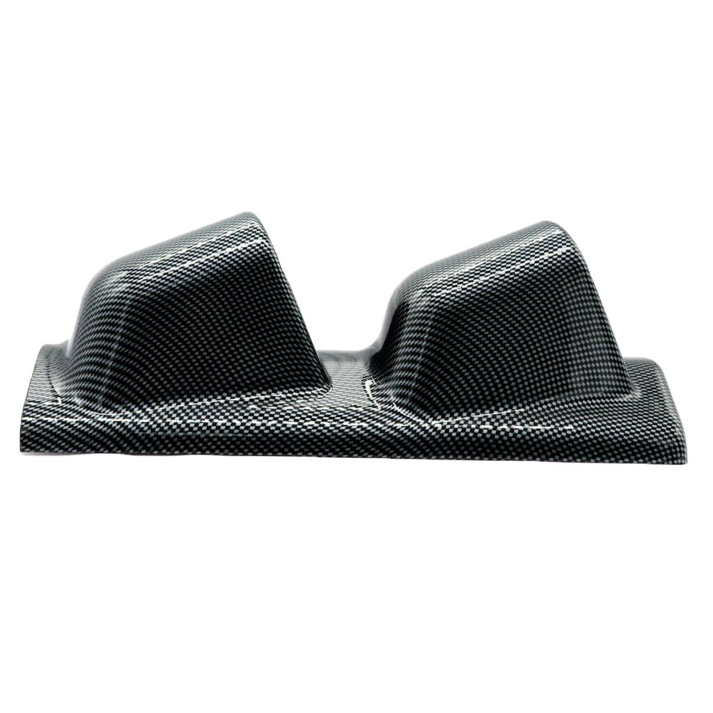High quality 52mm DualHole Pod Gauge meter bracket holder PJ 3598 carbon fiber