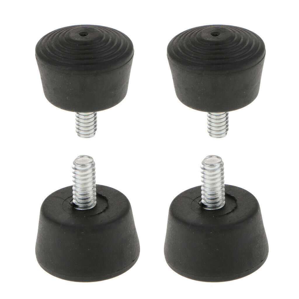 4 Pcs Tripod Feet Monopod Foot with 1/4 Screw for Nikon Manfrotto Bionano