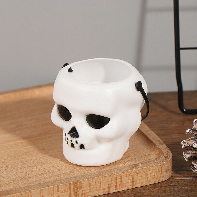 Halloween People Dress Up Skeleton Candy Jar Novelty Halloween Bucket Orn.l8