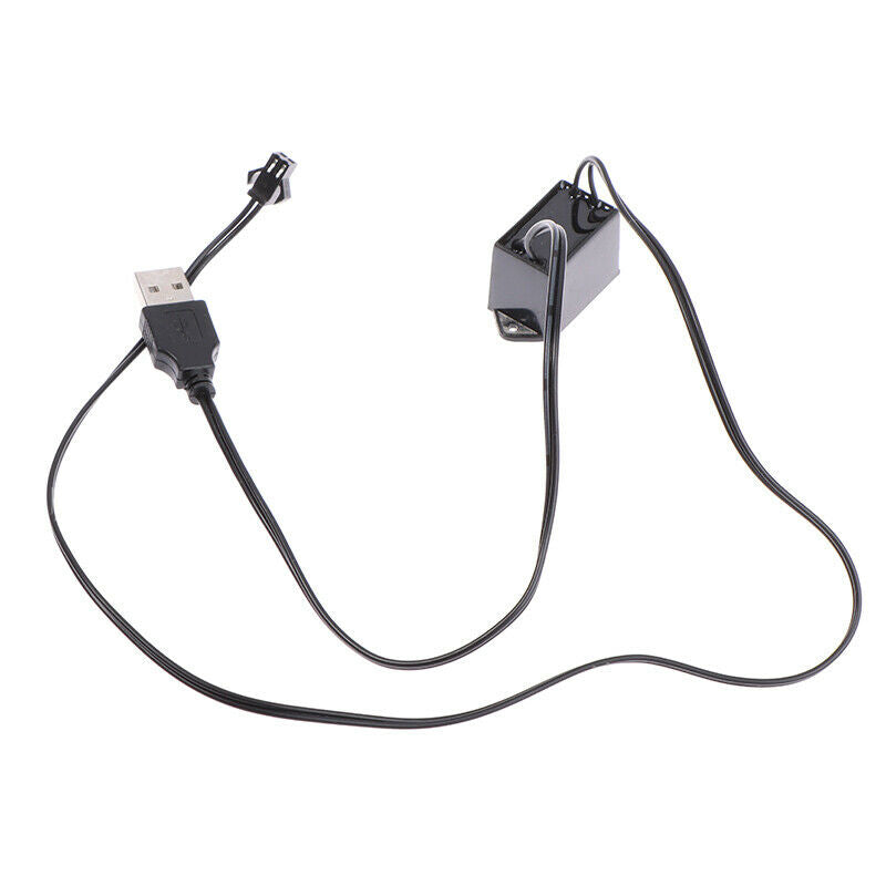 5V USB Adapter Driver 1-5M El Wire Electroluminescent Light Controller In.l8