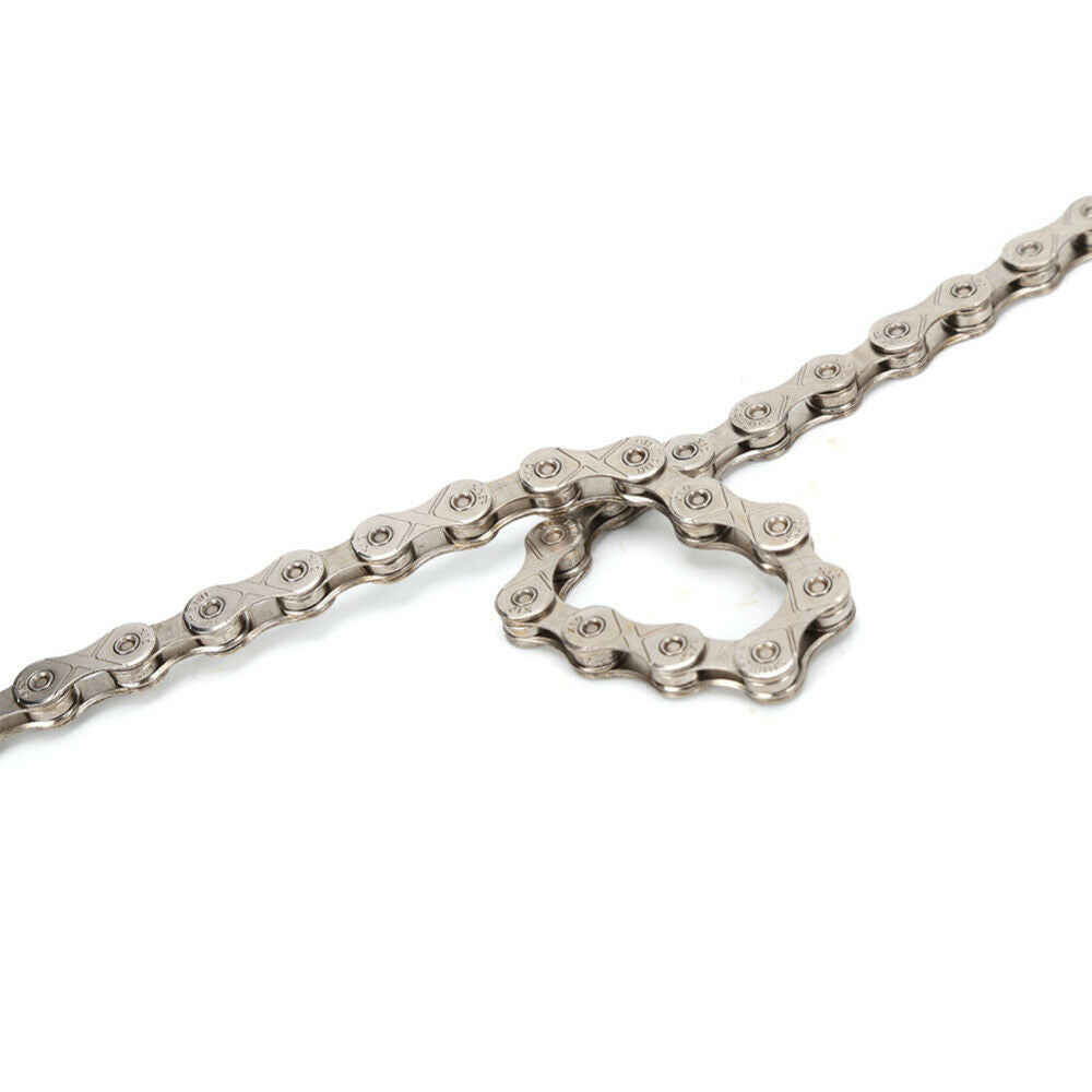 Stainless Steel Bike Chain 116 Links 10/30 Speed MTB Road Racing Bicycle Chain