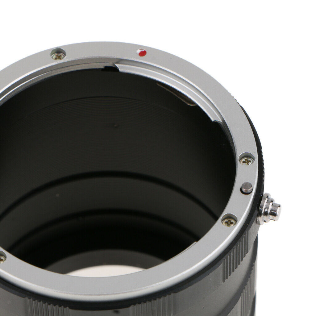 Metal Macro Extension Tube Ring for Canon EOS E Bracket 100D 700D 600D