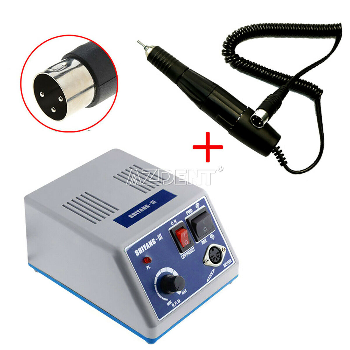 Dental Lab Marathon Electric Micromotor Polishing /35K RPM Motor Handpiece