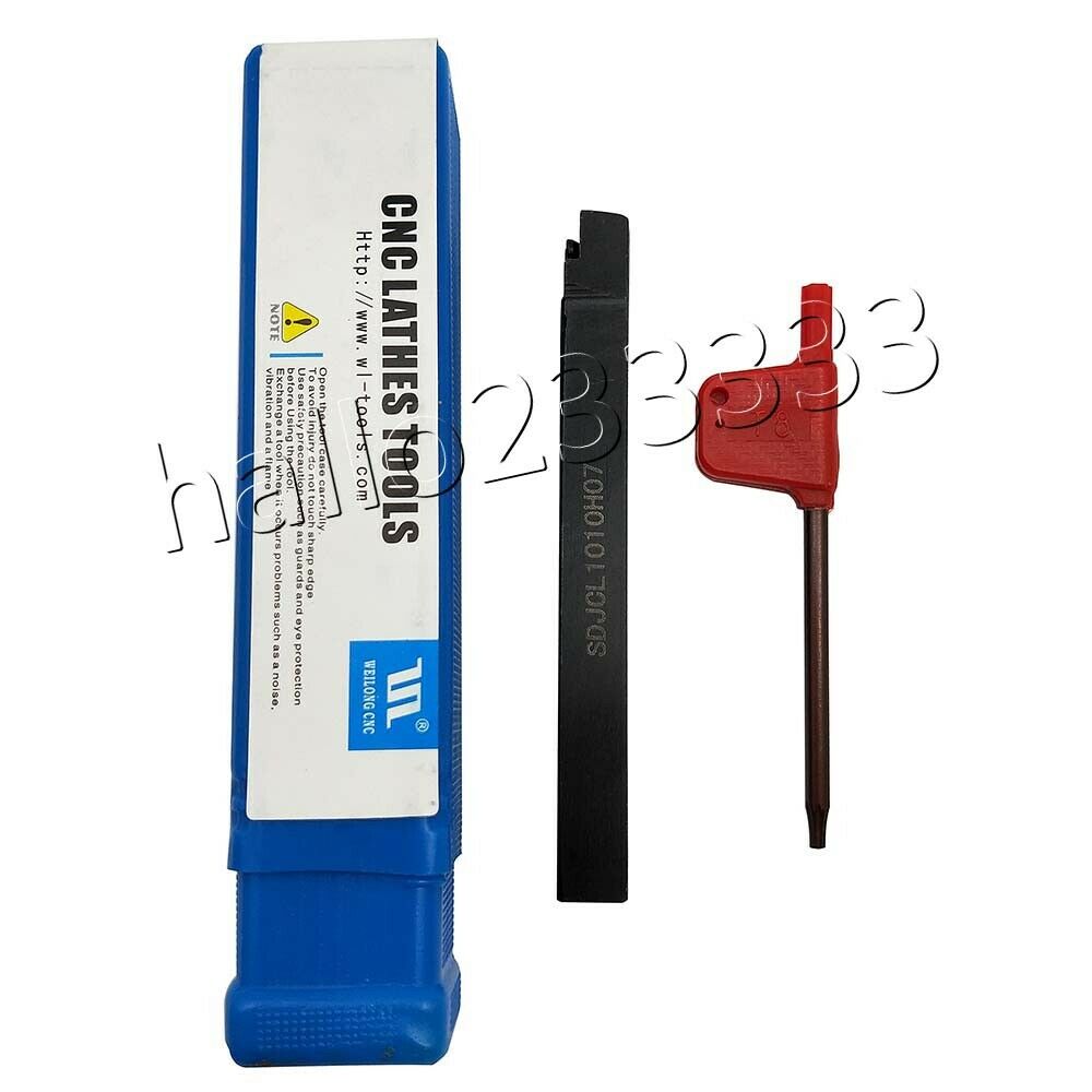 SDJCL1010H07 10x100mm Lathe External Turning Tool Holder for DCMT0702**