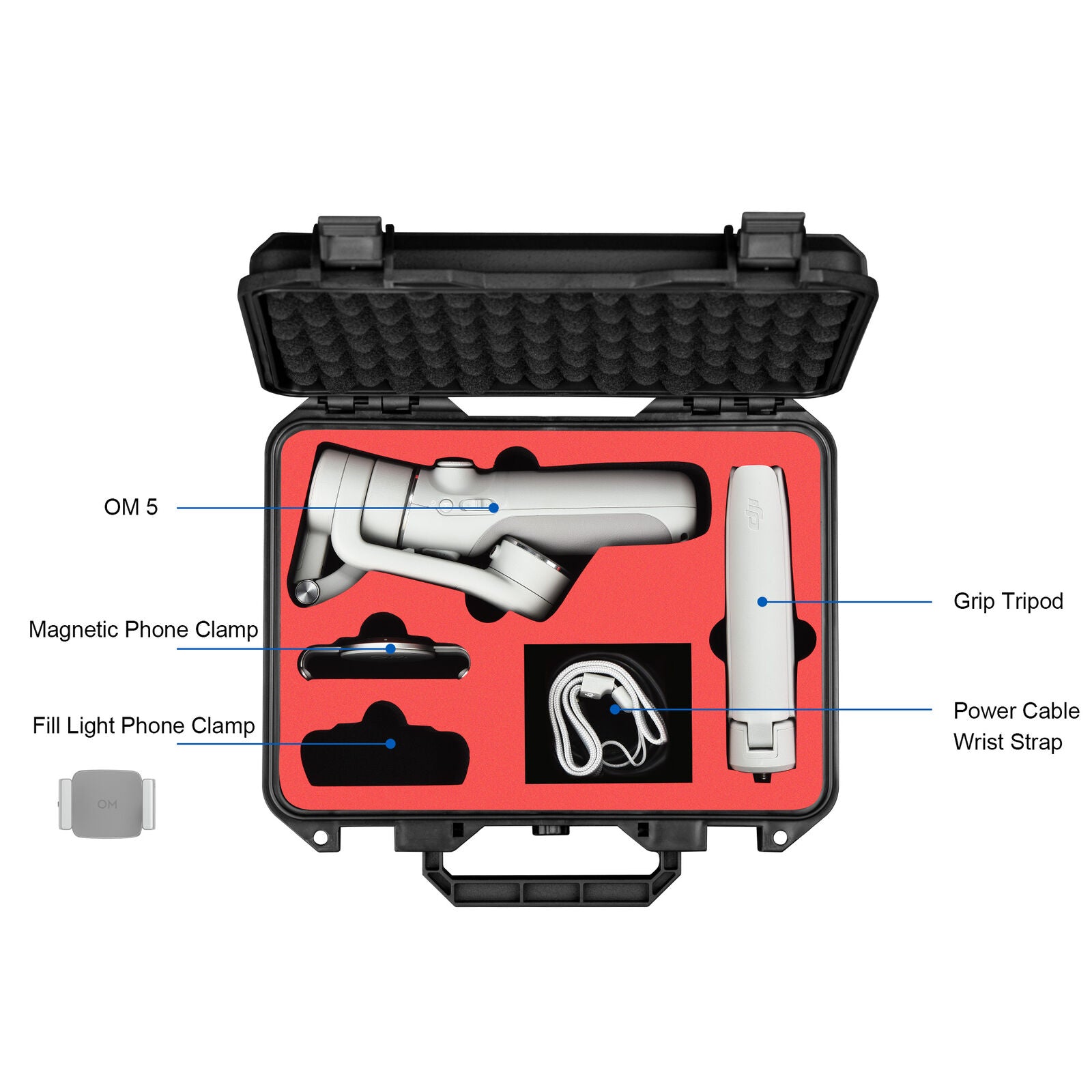 Storage Bag Handbag Travel Case Box For DJI OSMO Mobile 5 Handheld Gimbal OM5