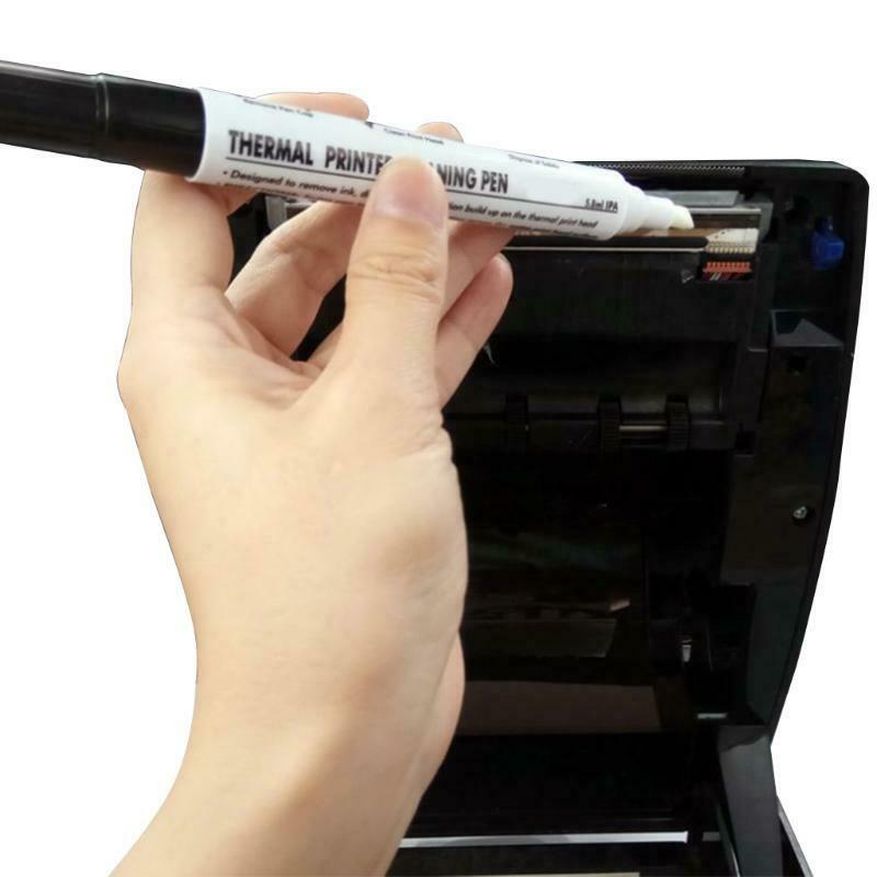 5 Pcs Thermal Printer Cleaning Pen Electronic Face Sheet Print Head Cleaning Pen