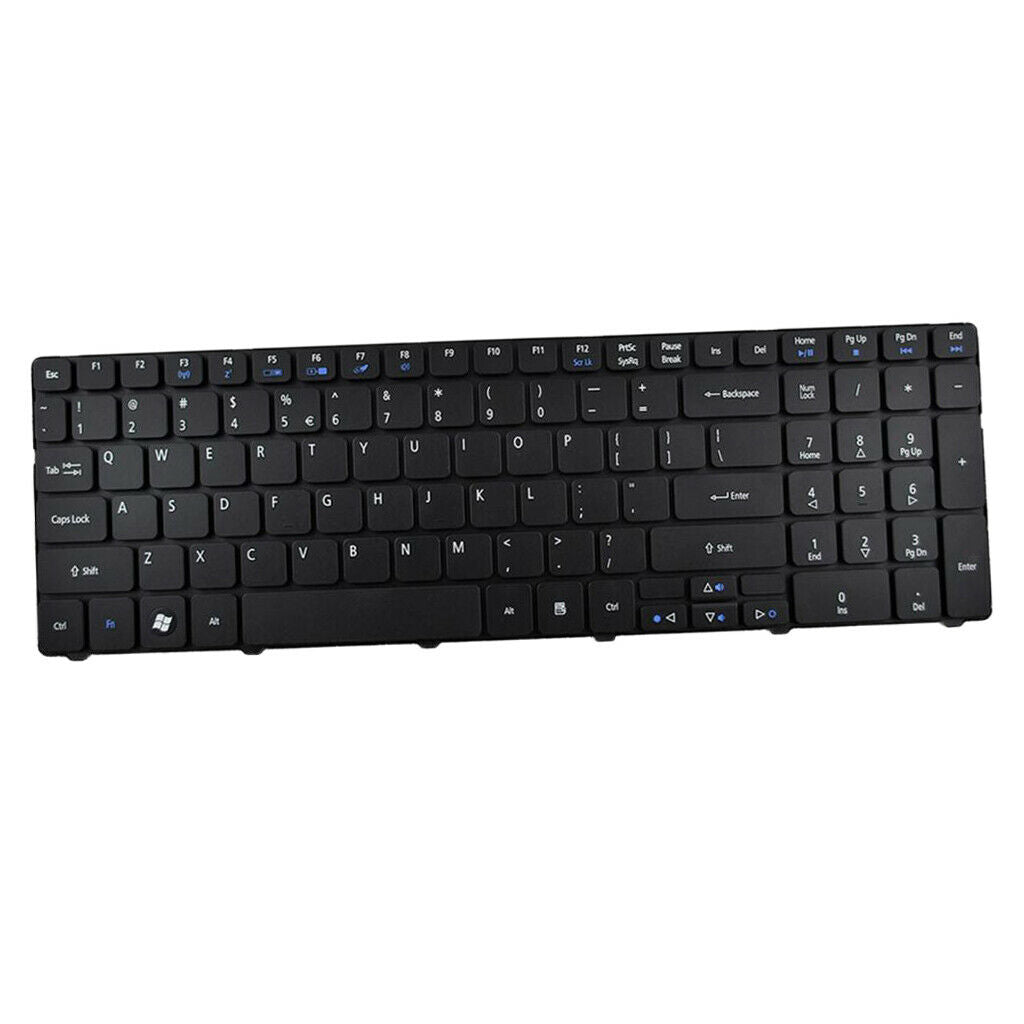 Plastic US Laptop Keyboard fit for Acer Aspire 5740G 5742 5810T 7551, 5738G