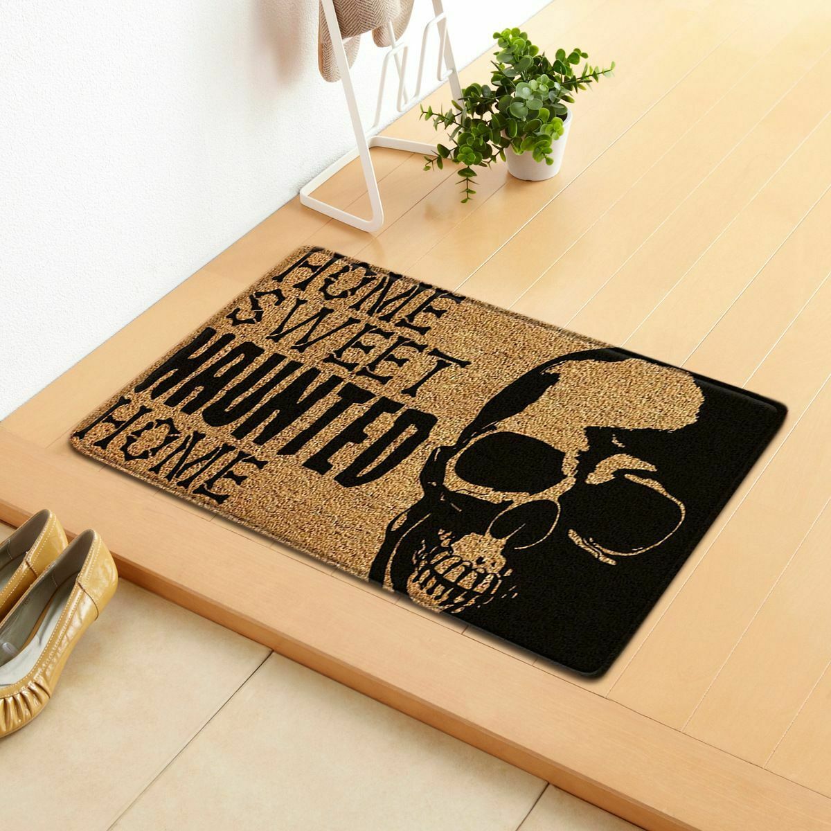Anti-Slip Bottom Welcome Home Blanket Outdoor Carpet Halloween Doormat Door Mat