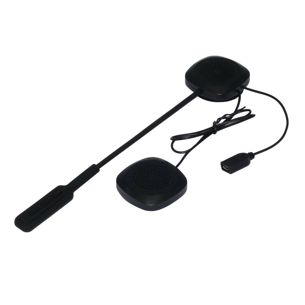 Wireless Helmet Headphone Bluetooth Intercom Earphone with Speakers