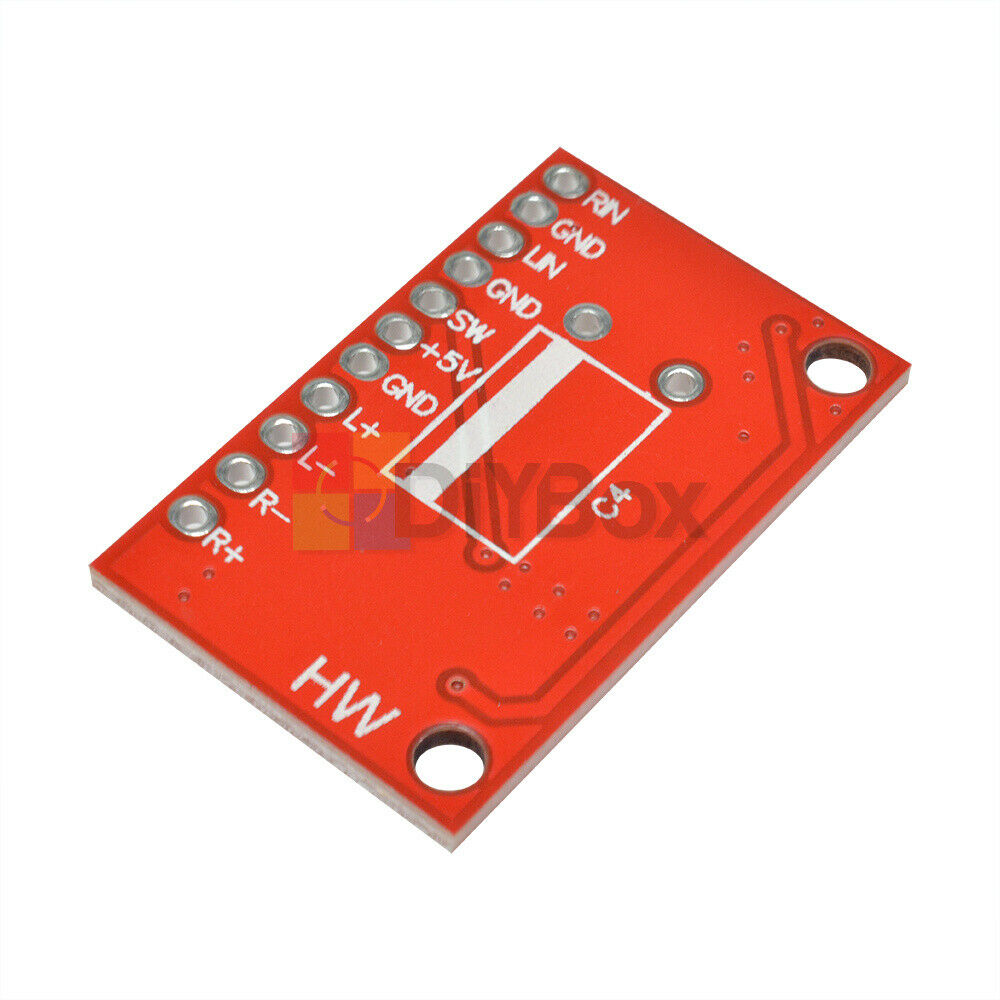 5pcs Dual Channels 3W PAM8403 Class Audio Amplifier USB 5V Power Supply Arduino