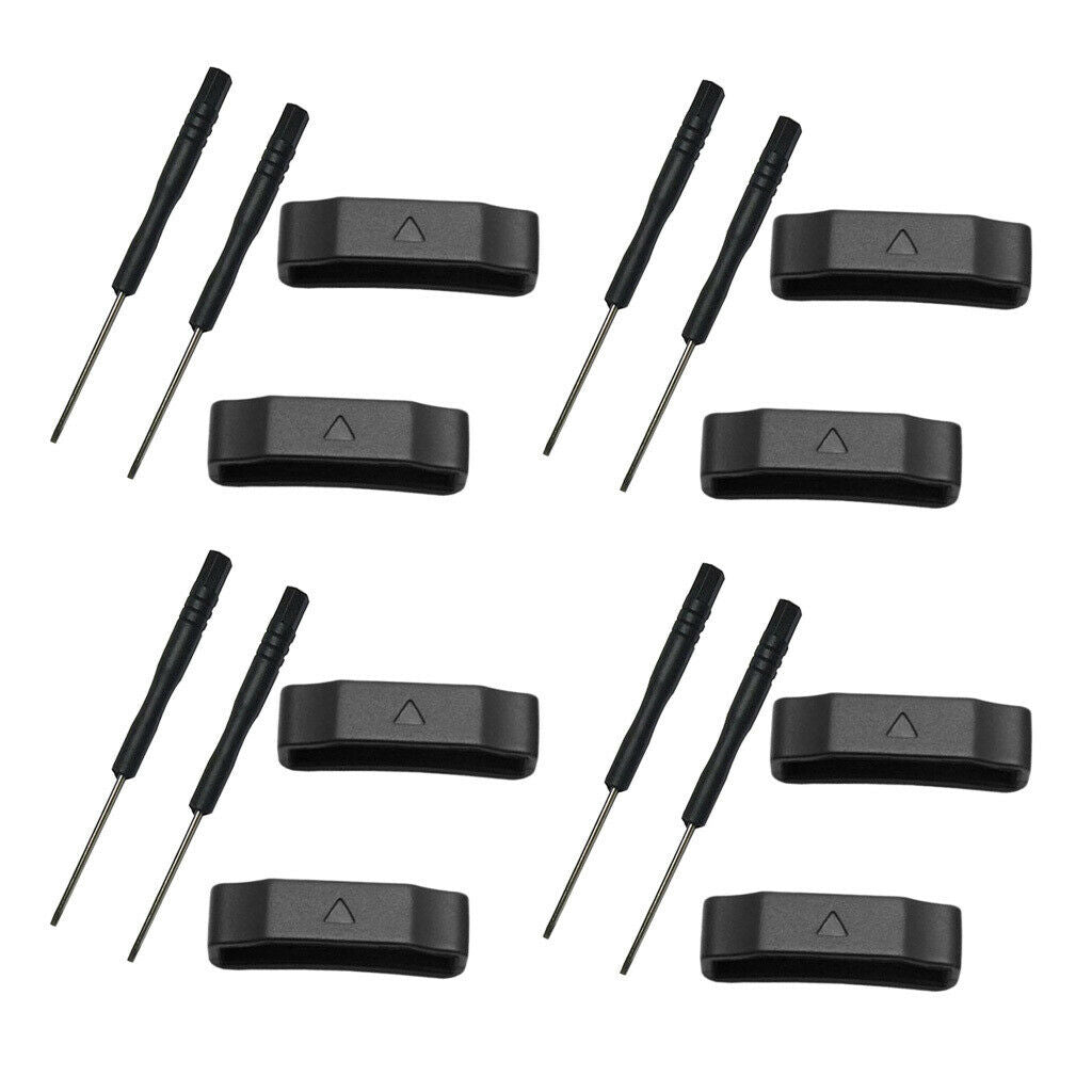8x 26mm Watch Fastener Ring Band Loop for Garmin Fenix 3 /  / 5X &Tools