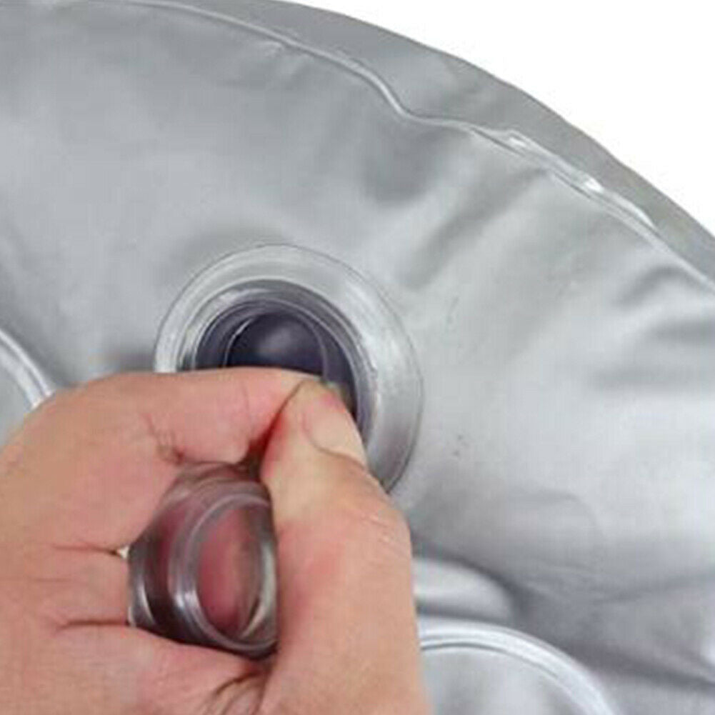 Hot Tub Inflatable Cushion Massage Spa Booster Seat Mat Pad with Suction Cup