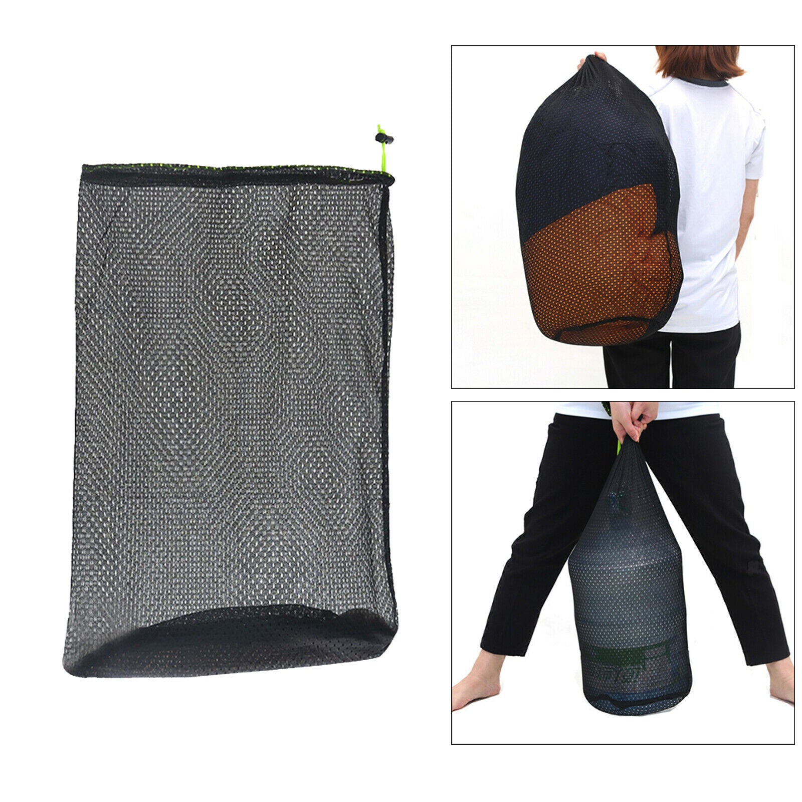 Durable Stuff Sack Drawstring Storage Bag Ditty Bags Pouch Camping Survival