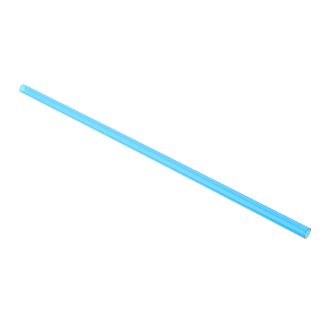 PC Computer Water Liquid Cooling Acrylic Tube 500mm Long 10mm ID X 14mm OD Blue