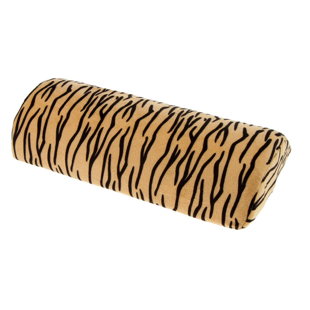Washable Hand Arm Rest Cushion Nail Soft Sponge Pillow Manicure Tiger Stripe
