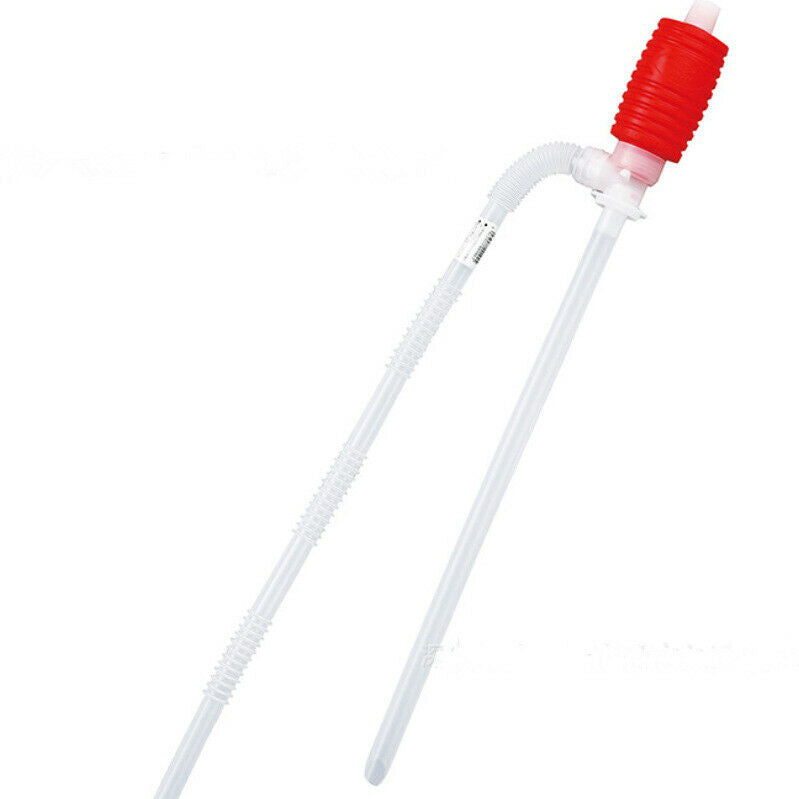 2-Piece Gasoline  Pump Manual Siphon Pumping Kit Car Emergency Supplies