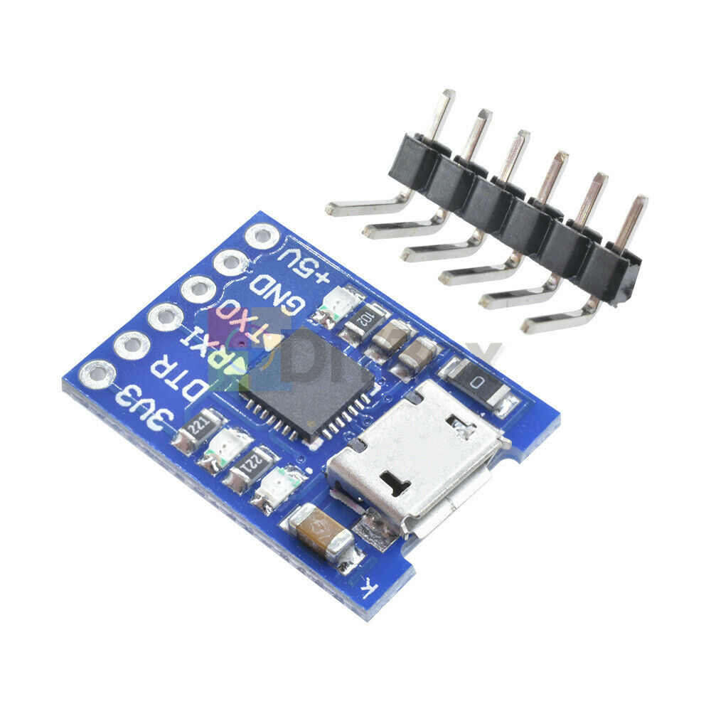 5PCS CP2102 MICRO USB To UART TTL Module 6Pin Serial Converter STC Replace FT232