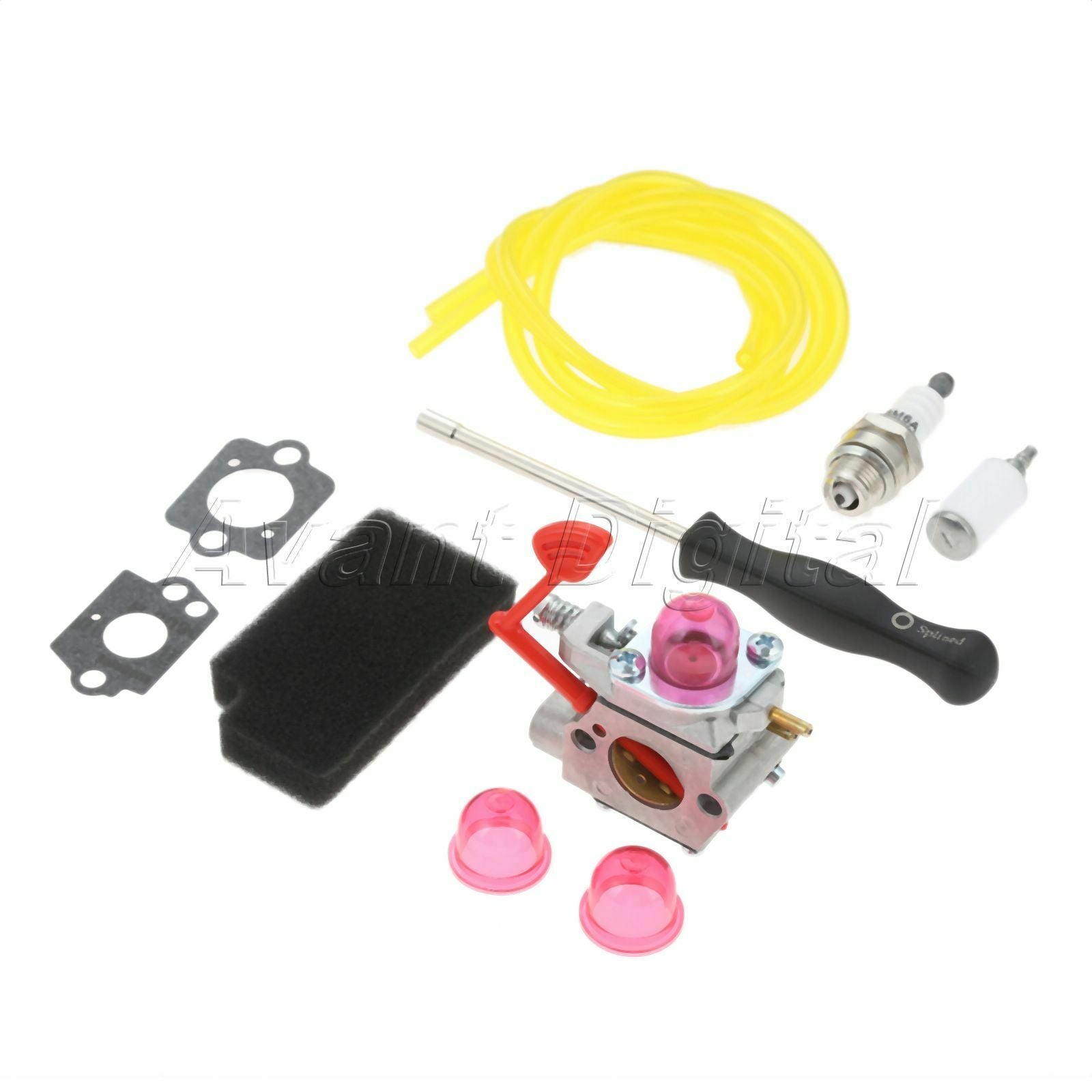 Carburetor & Filter Fit For Walbro WT-875-A Poulan Craftsman Blower BVM200C Set