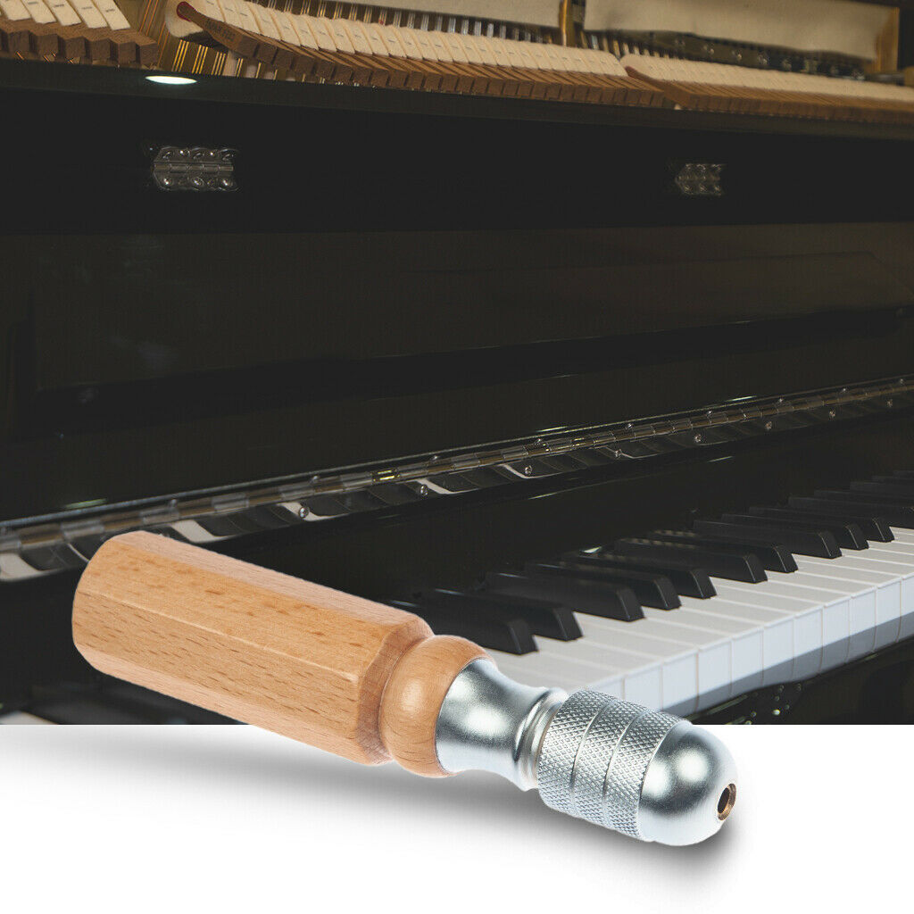 Wood Handle Piano Tuning Tuner Spanner Wrench Lever Repair Maintenance