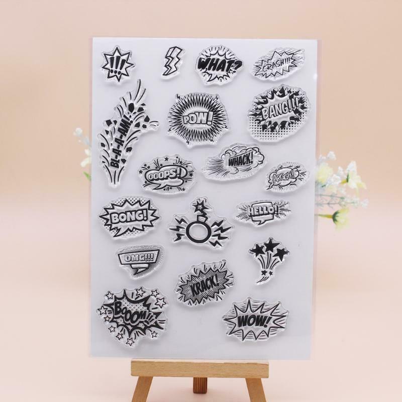 Wow Silicone Clear Seal Stamp DIY Scrapbooking Embossing Photo Album Decorative