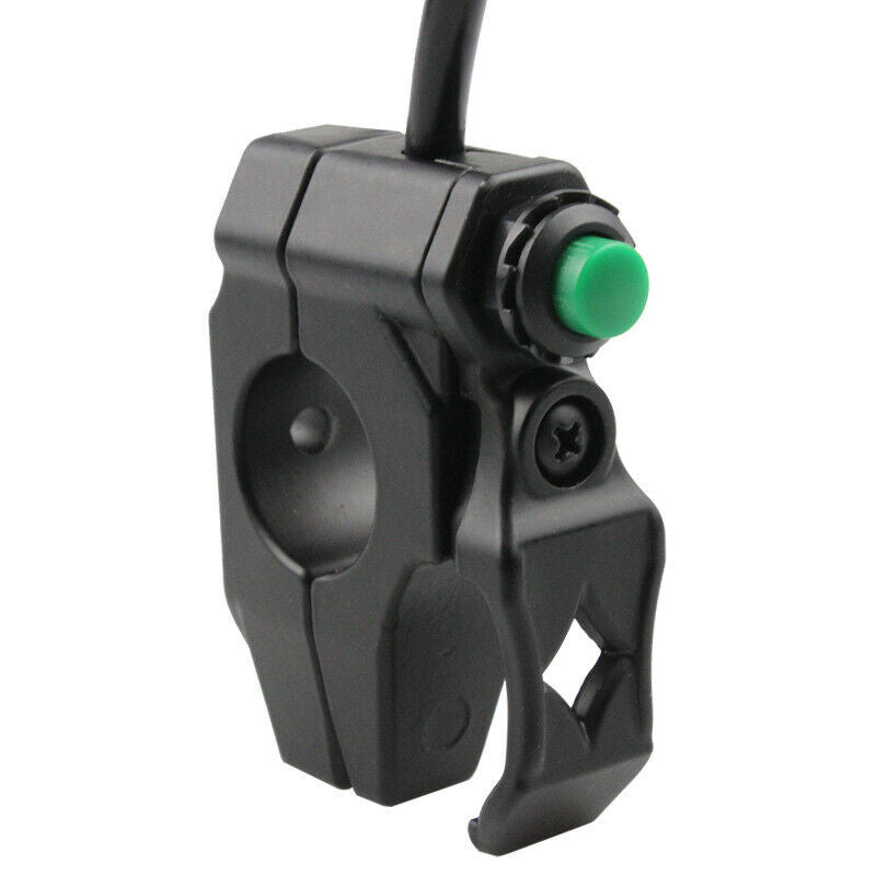 Motorcycle ATV Bike Handlebar Horn ON-OFF Turn Signal Headlight Switch with Hook