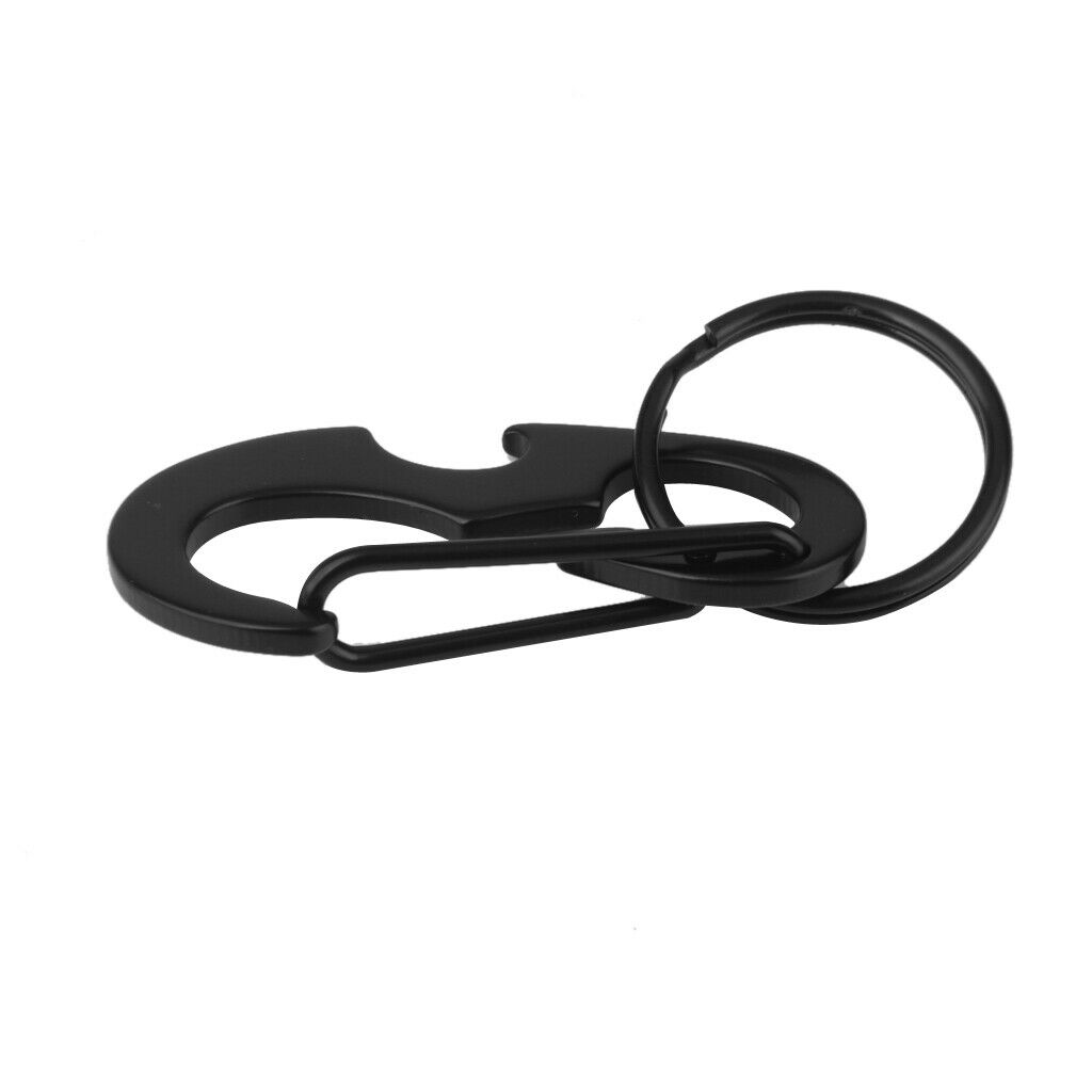 3x Portable Spring Snap Carabiner Keychain  Buckle