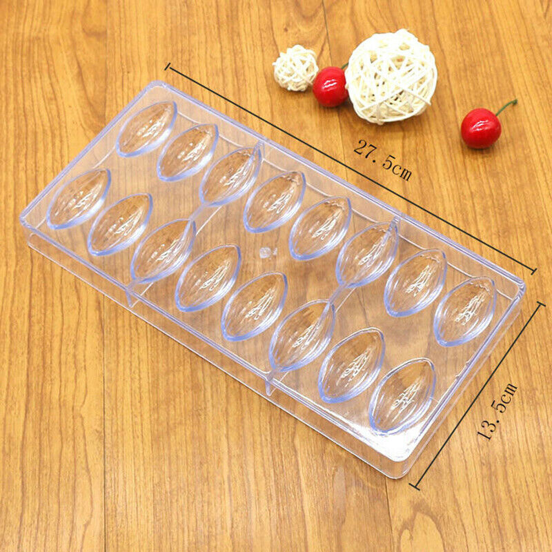 Transparent Plastic Acrylic Mold Chocolate Maker Polycarbonate olive mode moBDA