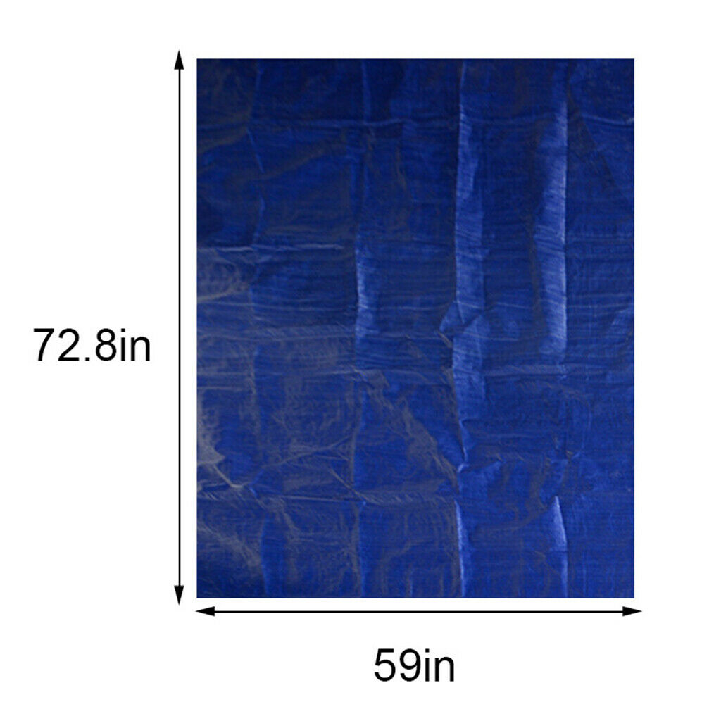 Durable Ground Cloth Tarp Swimming Pool Paddling Pool Floor Sheet 1.85x1.4m