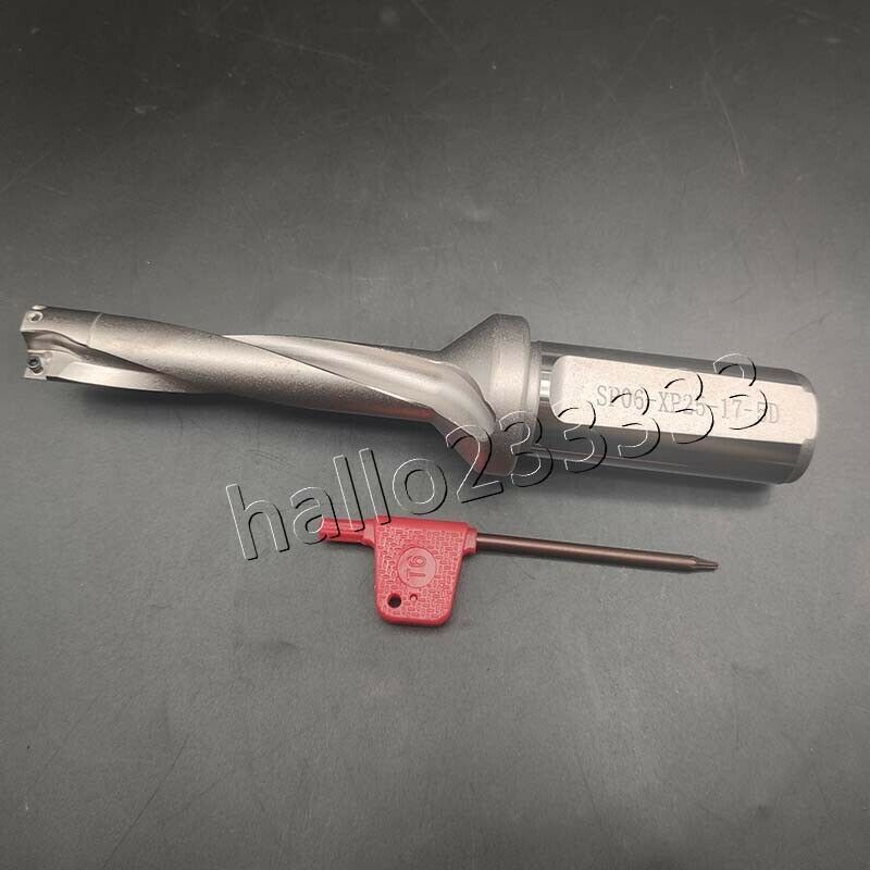 SP-17-C25-5D 17mm U drill indexable drill +10PCS  SPMG050204 DG U drill  insert