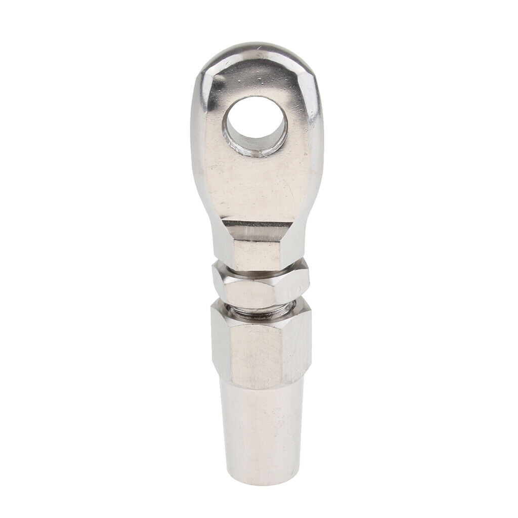 10mm Stainless Steel Wire Rope Swageless Eye Terminal End Fitting