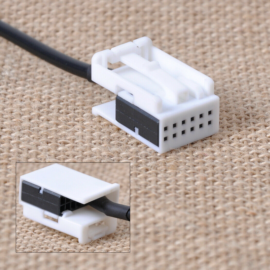 USB & AUX Switch Plug Cable Kit Fit for VW Golf MK5 MK6 Jetta SCIROCCO RCD510 An
