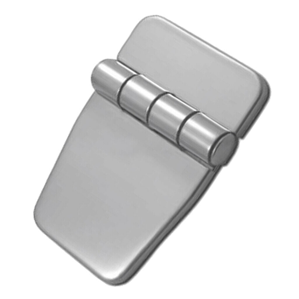 2Pcs Marine RV Stainless Strap Hinge Cabinet Door Gate Hinges Boat Hardware