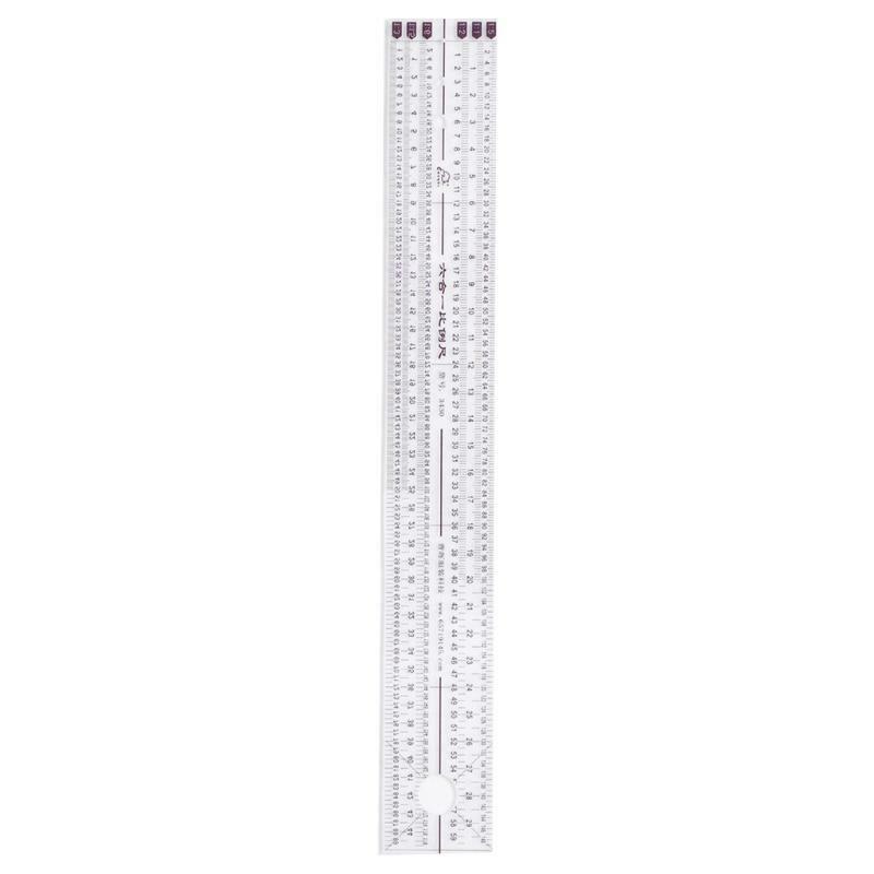 4pcs/set Tailor Comma Sleeve Cage Ruler Scale Measure Sewing Dressmaking Drawing