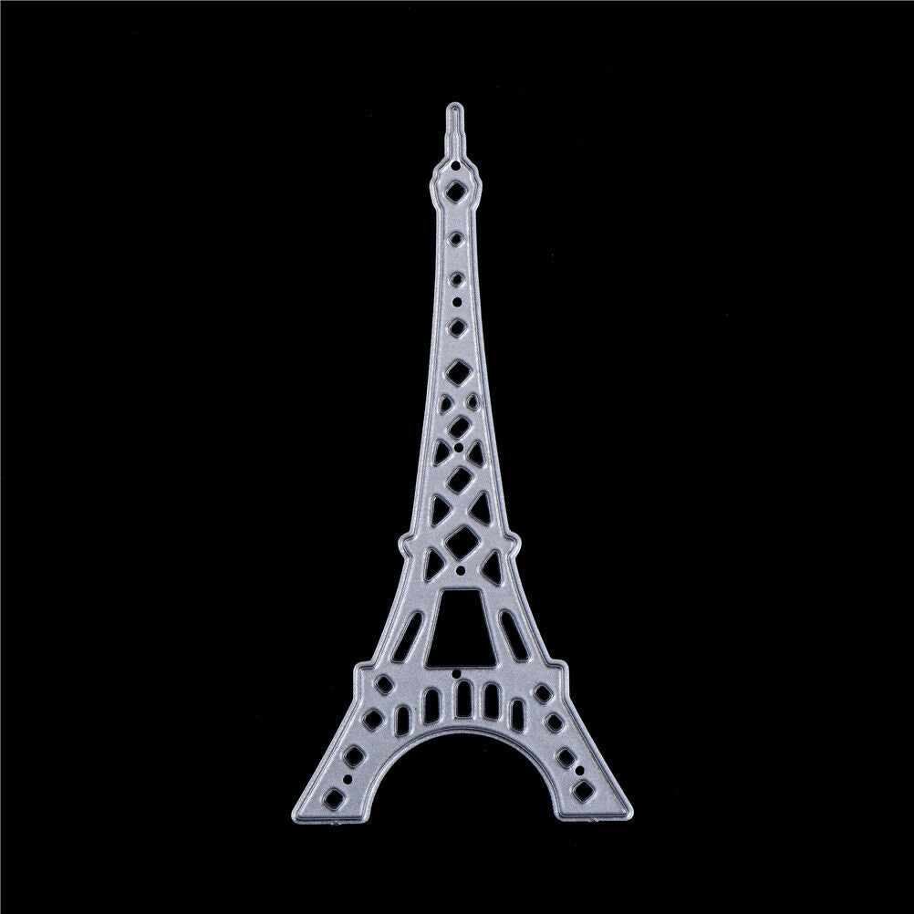 Beautiful Eiffel Tower Cutting Dies Stencils Album Decor Embossing Paper C.l8
