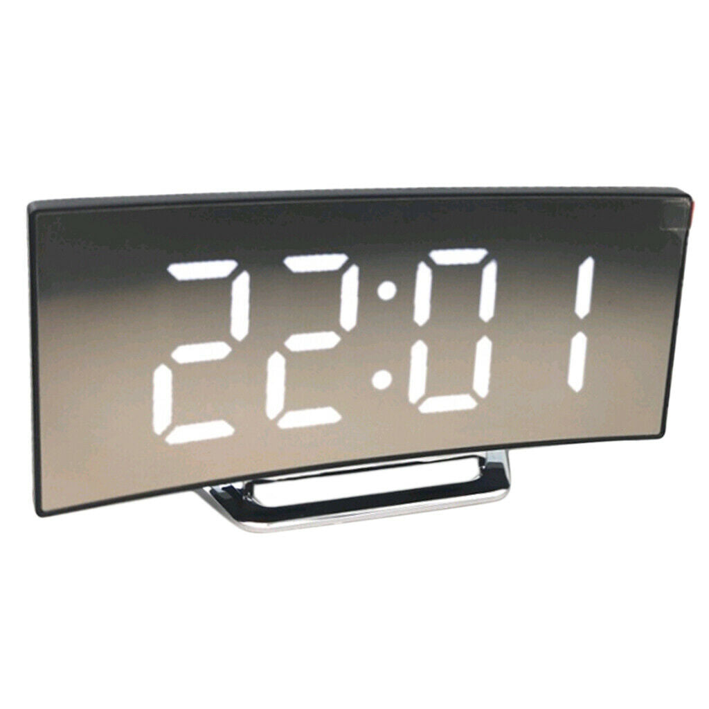 2Color Ultra Large LED Display Screen Digital Mirror Alarm Clock