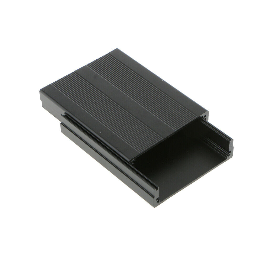 Black-100*76*35MM PCB Instrument Enclosure Case Junction Box With Screws