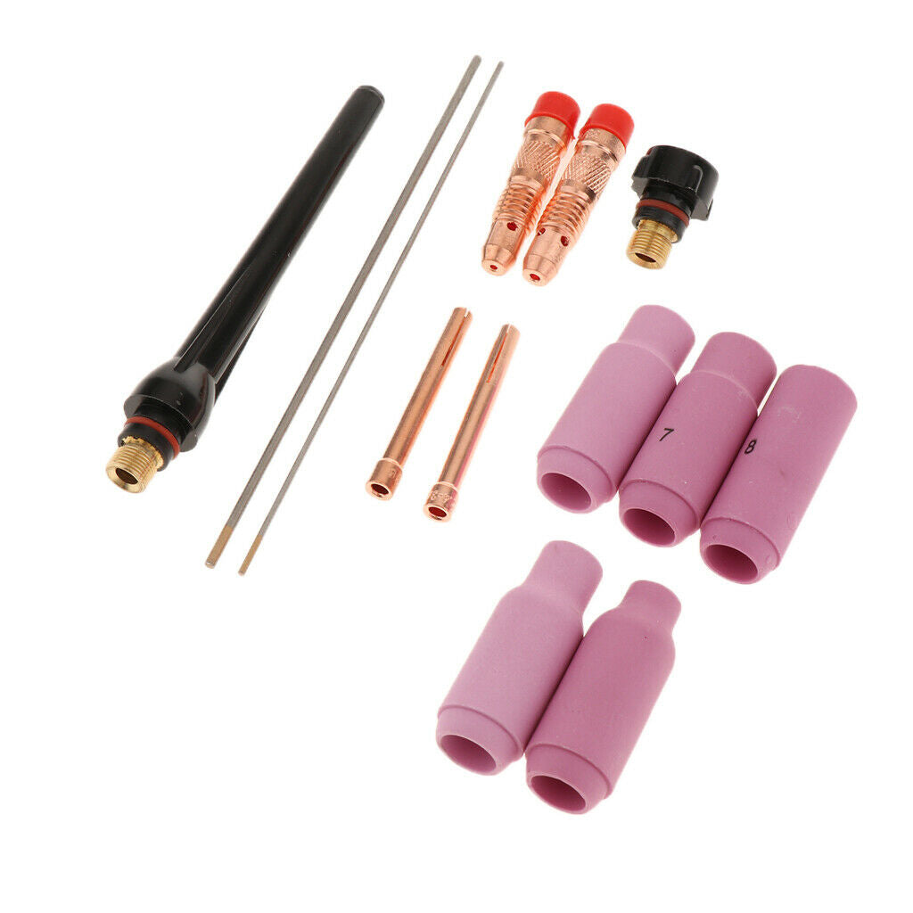 13pcs TIG Gas Lens   Kit Nozzle Fit TIG Welding Torch WP17/18/26