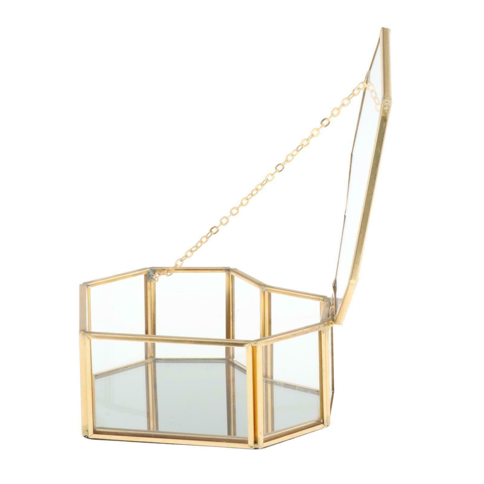 Jewelry   Display Box, Glass   Jewelry Box Wedding   Bearer Gift Box