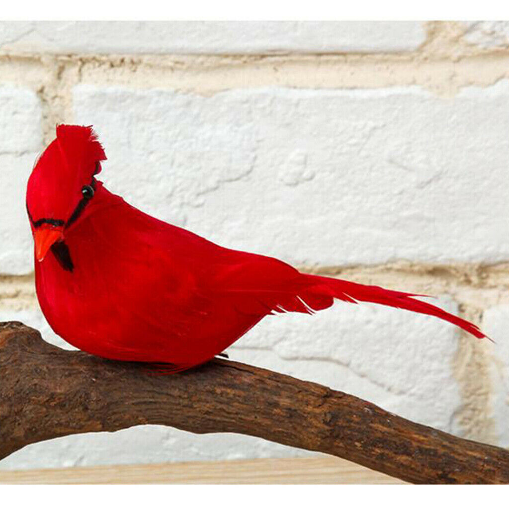 24x Cute Artificial Mini Birds for DIY Garden Home Party Decorations Toys