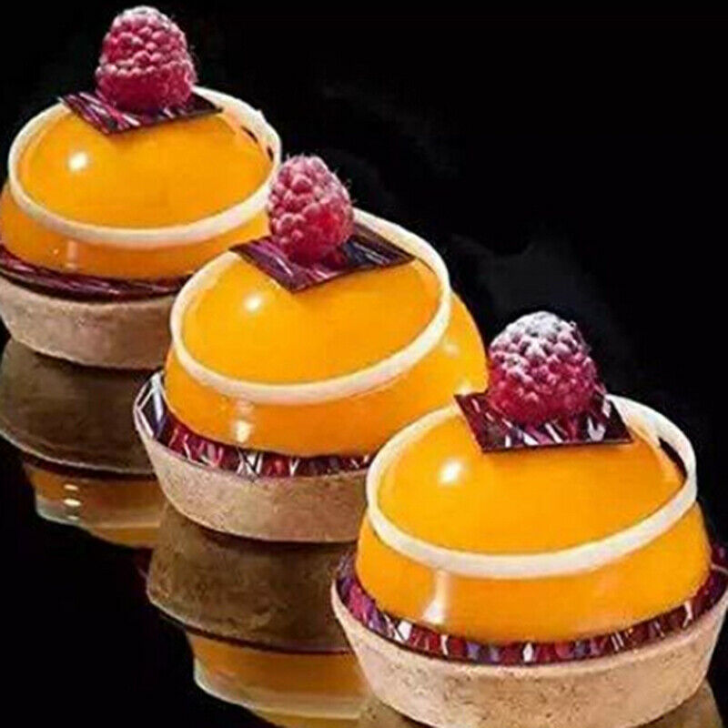 Ball Sphere Mold For Cake Pastry Chocolate Candy Fondant Bakeware Dessert.l8
