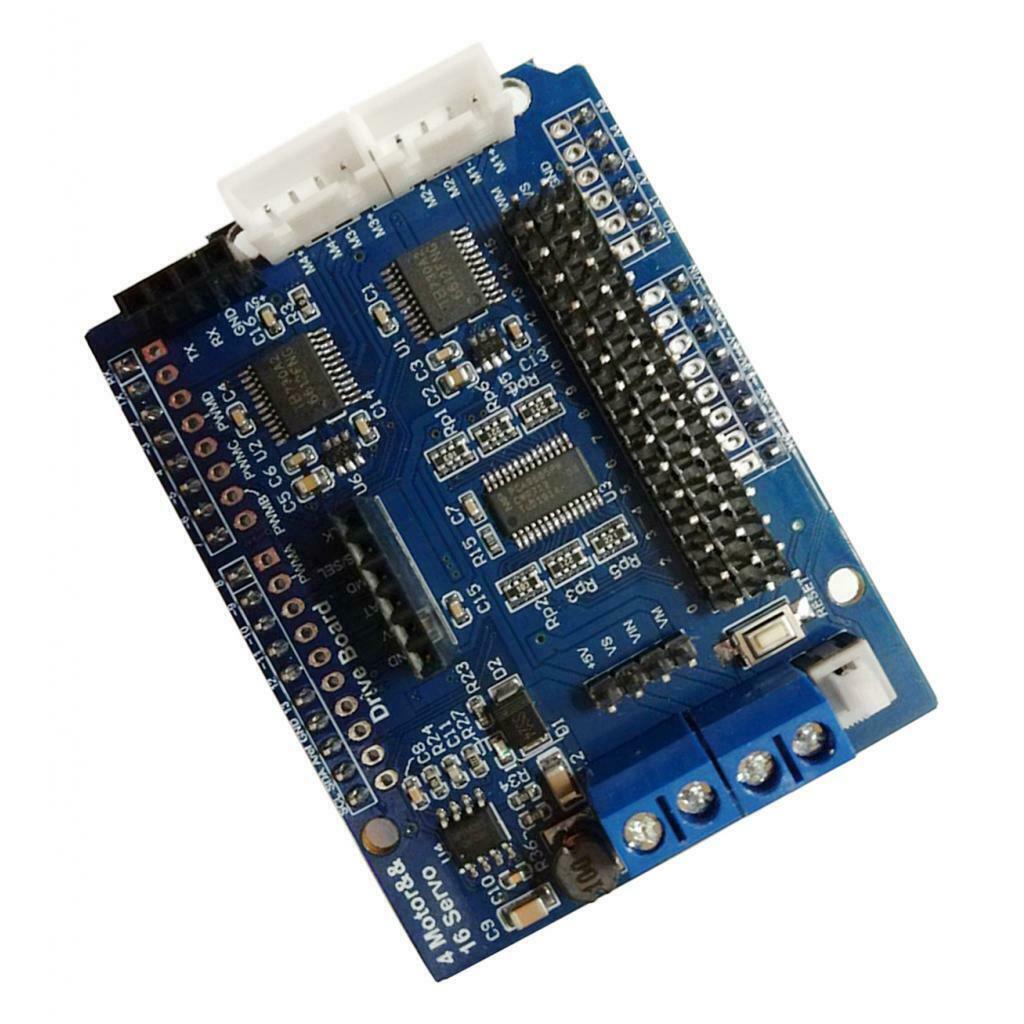 2 Channel Motor + 16 Channel Servo Expansion Card