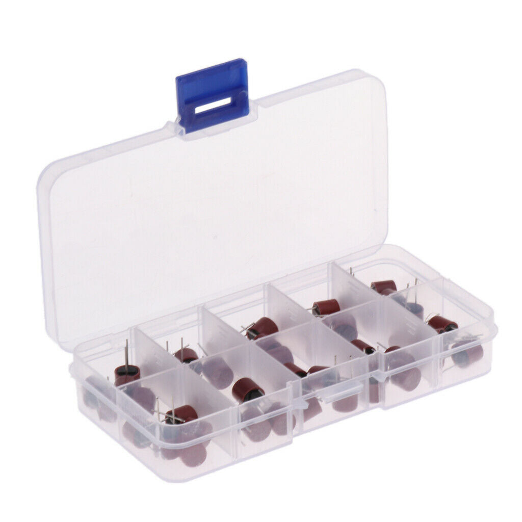 50Pcs MICRO FUSE TR5 250V Red Cylindrical/Round Fuse Assortment Kit